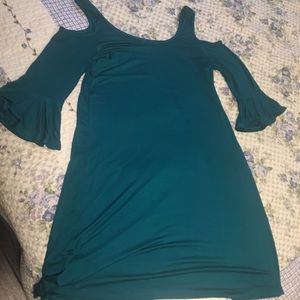 Loose off the shoulder dress